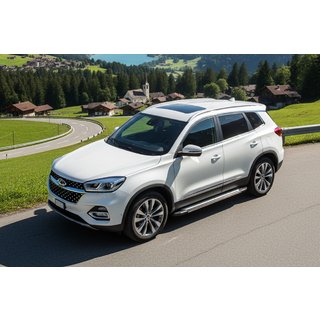Estribos Laterales Rainbow (2 uds., Aluminio) Chery Tiggo 8 2017- foto 1
