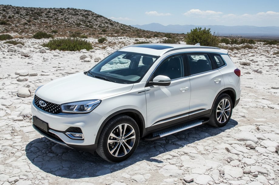 Chery Tiggo 8 2017- Estribos Laterales New Vision Grey (2 uds., Aluminio) Image