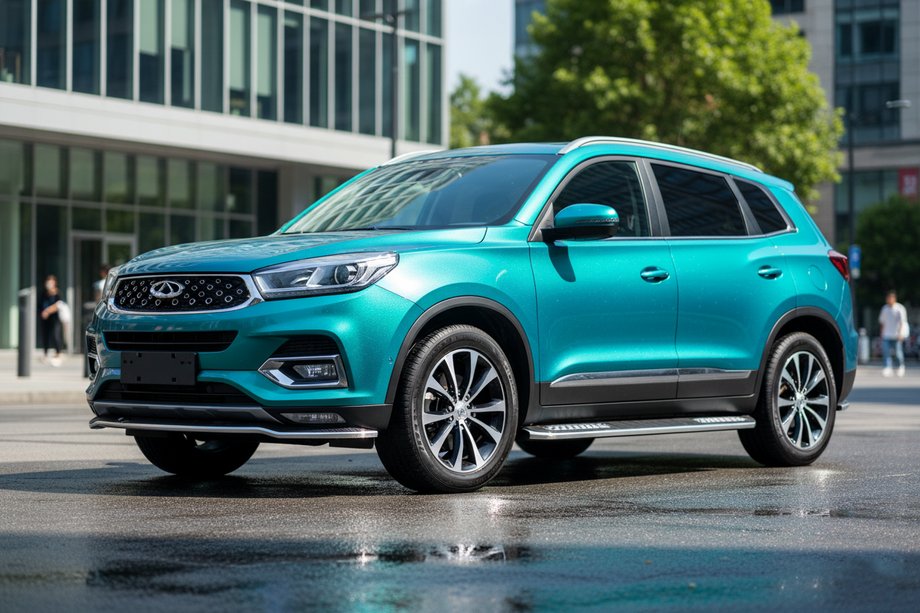 Chery Tiggo 8 2017- Estribos Laterales Tayga V2 (2 uds., Aluminio) Image