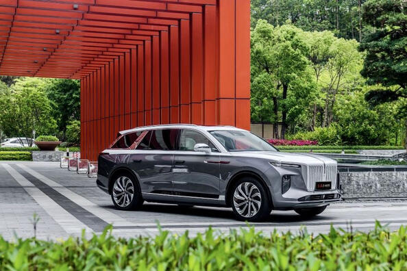 Hongqi E-HS9: un coche eléctrico de lujo procedente de China