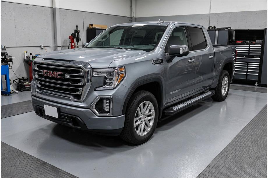 GMS Sierra 2019- Estribos Laterales New Vision Black (2 uds., Aluminio) Image