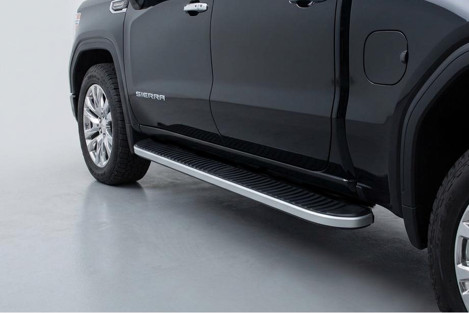 GMS Sierra 2019- Estribos Laterales Tayga Grey (2 uds., Aluminio) Image