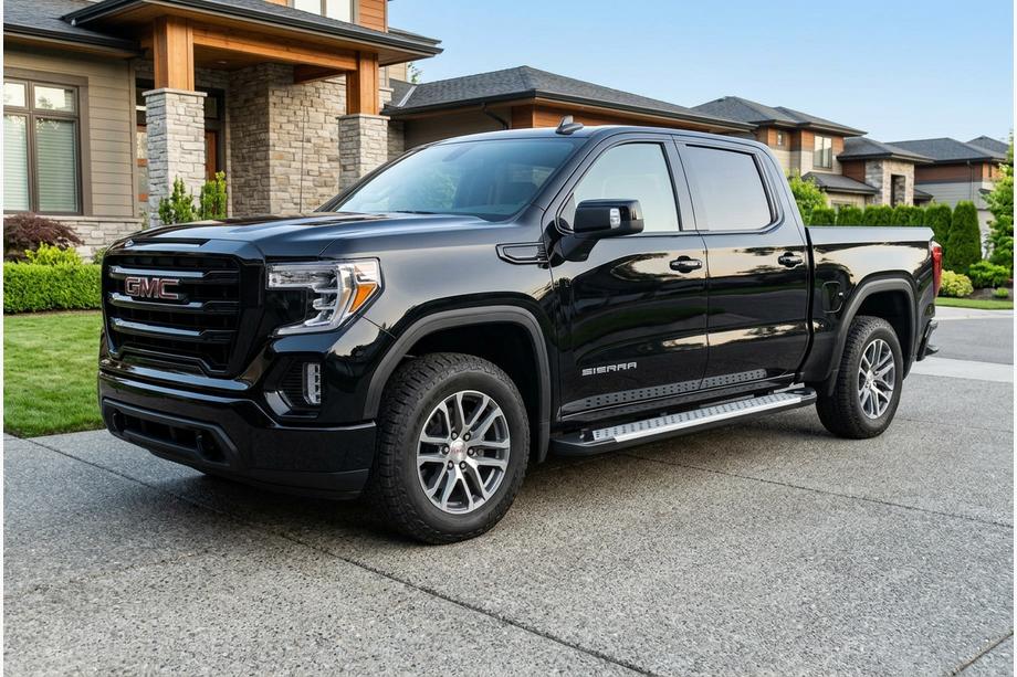 GMS Sierra 2019- Estribos laterales Allmond Grey (2 uds., aluminio) Image