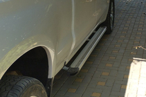 Chevrolet Silverado 2019- Estribos Laterales Maya V2 (2 uds., Aluminio) foto 4