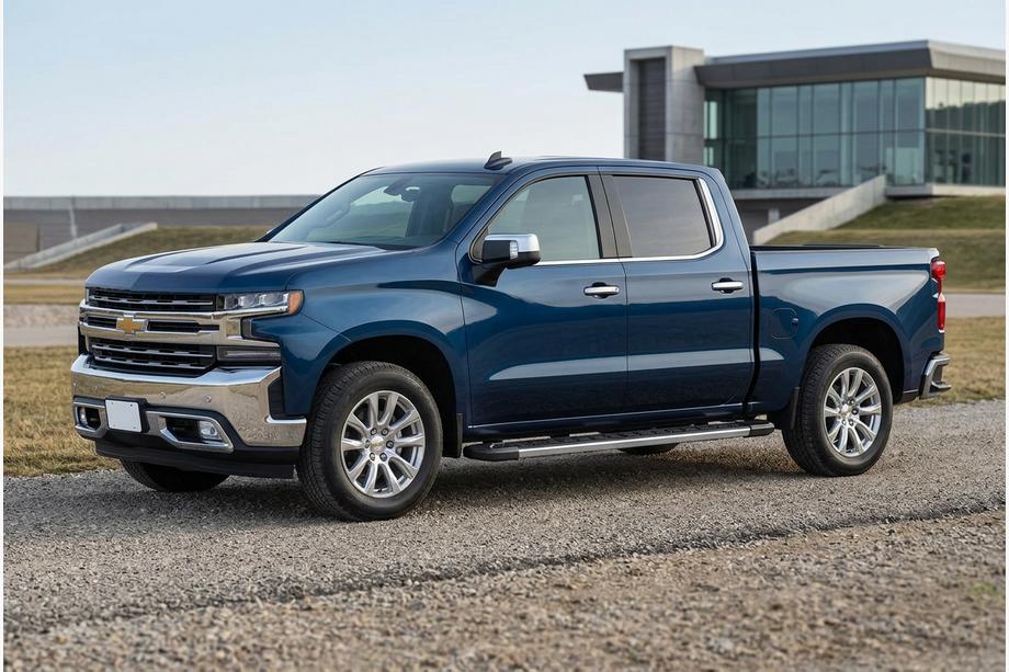 Chevrolet Silverado 2019- Estribos Laterales RedLine V1 (2 uds., Aluminio) Image
