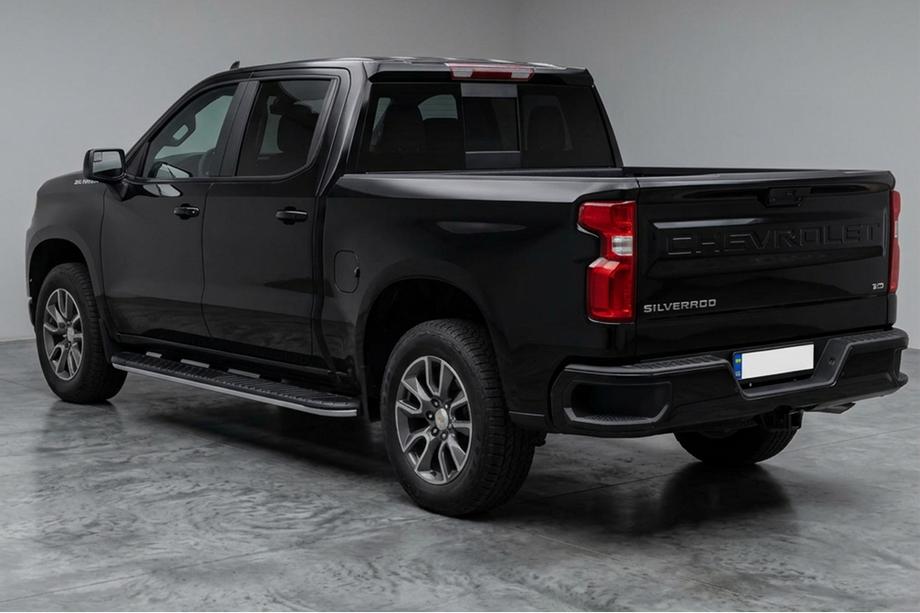 Chevrolet Silverado 2019- Estribos laterales Bosphorus Grey (2 uds., aluminio) Foto 2
