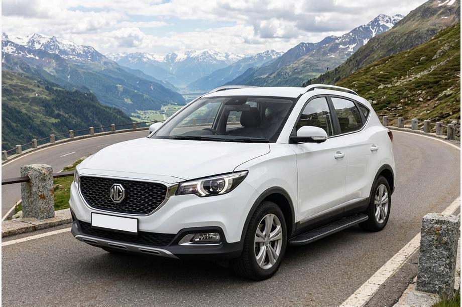 MG ZS 2017-2024 Estribos Laterales Bosphore Black (2 uds., Aluminio) Image