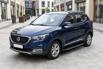 MG ZS 2017-2024 Estribos Laterales Bosphore Grey (2 uds., Aluminio) foto 1