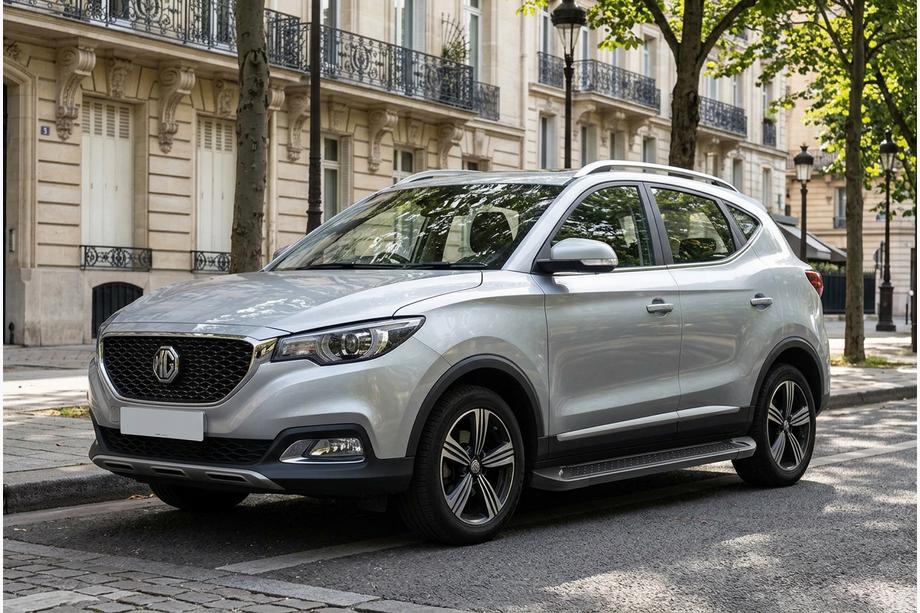 MG ZS 2017-2024 Estribos Laterales Allmond Black (2 uds., Aluminio) Image
