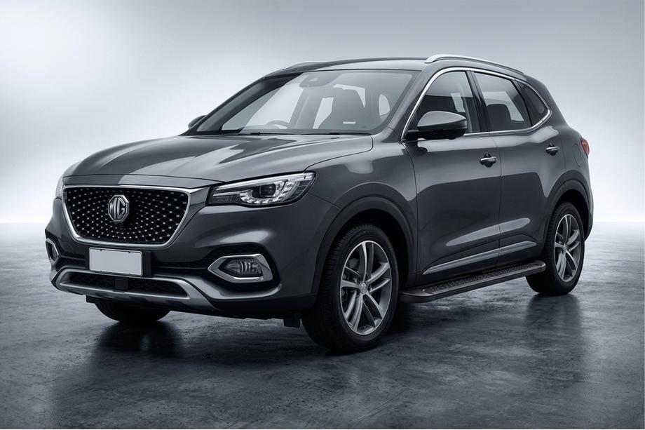MG HS 2018- Estribos Laterales Allmond Black (2 uds., Aluminio) Image