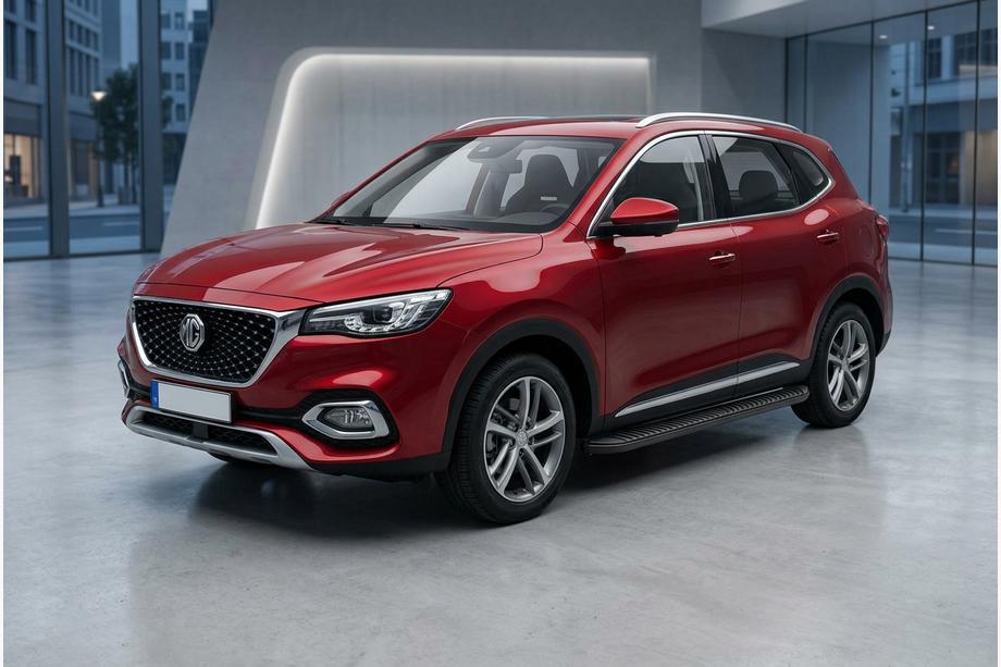 MG HS 2018- Estribos Laterales Tayga Black (2 uds., Aluminio) Image