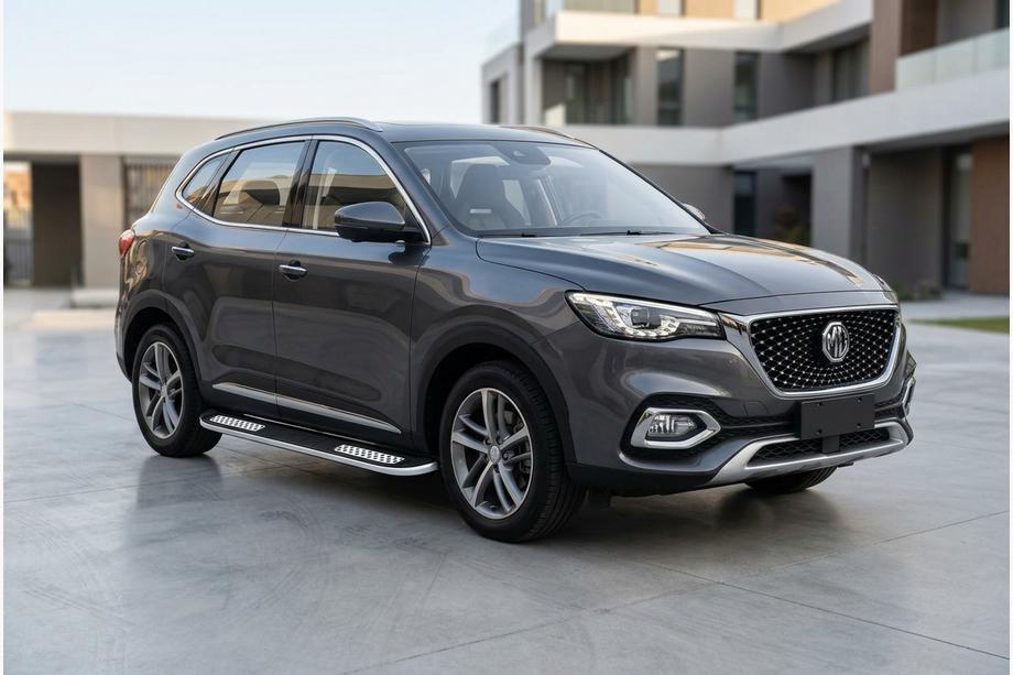 MG HS 2018- Estribos Laterales Tayga V2 (2 uds., Aluminio) Image