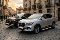 MG HS 2018- Estribos Laterales Shining V1 (2 uds., Aluminio) foto 1