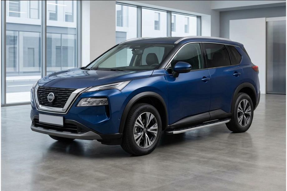 Nissan X-trail T33/Rogue 2022- Estribos Laterales Fullmond (2 uds., Aluminio) Foto 1