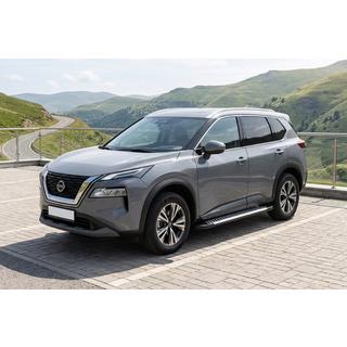 Estribos Laterales Line (2 uds., Aluminio) Nissan X-trail T33/Rogue 2022- foto 1
