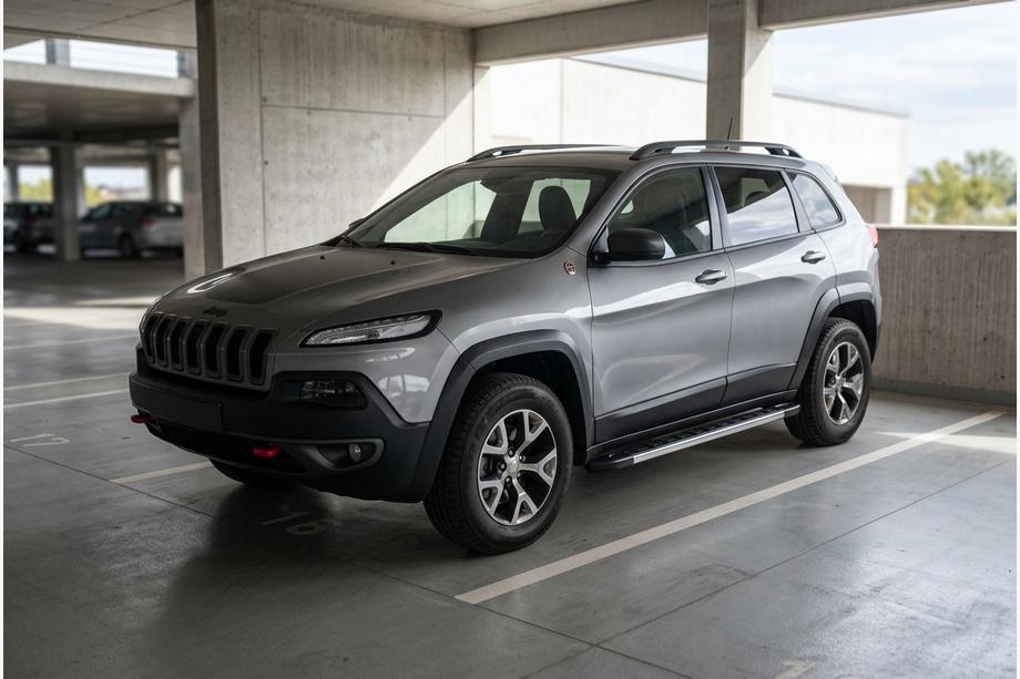 Jeep Cherokee KL 2013- Estribos Laterales RedLine V1 (2 uds., Aluminio) Foto 1