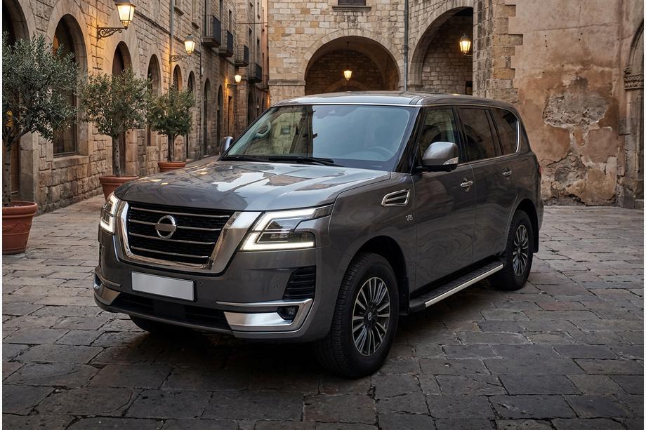 Nissan Armada 2016-2024 Estribos Laterales Fullmond (2 uds., Aluminio) Image