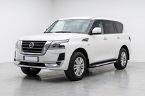 Nissan Armada 2016-2024 Estribos Laterales Line (2 uds., Aluminio) foto 1