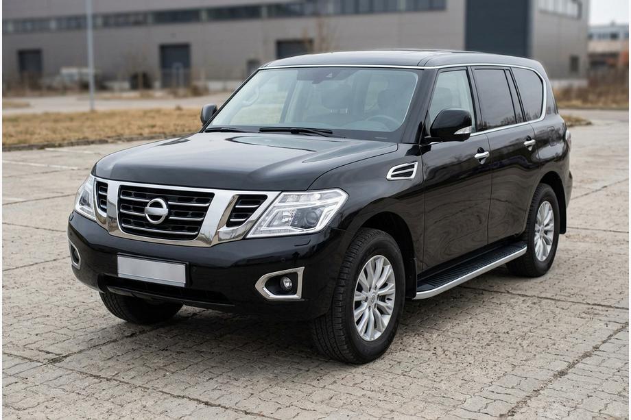 Nissan Armada 2016-2024 Estribos Laterales Tayga Grey (2 uds., Aluminio) Foto 1