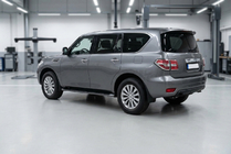 Nissan Armada 2016-2024 Estribos Laterales Bosphore Black (2 uds., Aluminio) foto 1