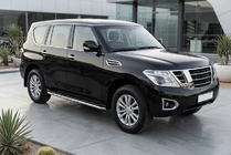 Nissan Armada 2016-2024 Estribos Laterales Maydos V1 (2 uds., Aluminio) foto 1