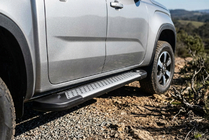Volkswagen Amarok 2022- Estribos laterales Allmond Grey (2 uds., aluminio) foto 1