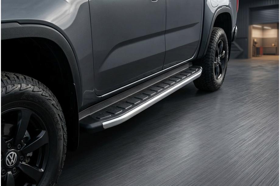 Volkswagen Amarok 2022- Estribos Laterales Fullmond (2 uds., Aluminio) Image