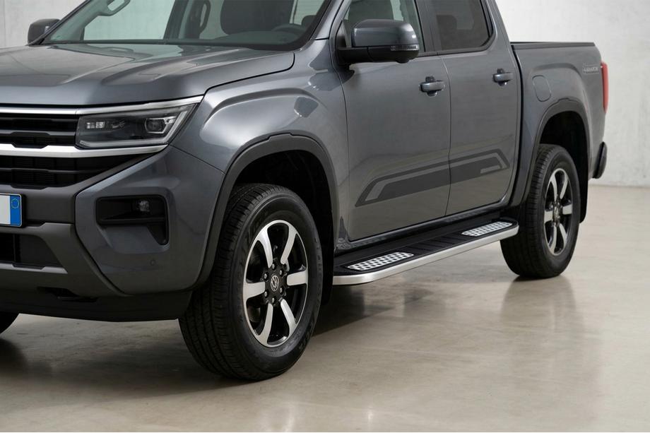 Volkswagen Amarok 2022- Estribos Laterales Tayga V2 (2 uds., Aluminio) Foto 1