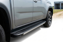 Ford Ranger 2022- Estribos Laterales Maya V1 (2 uds., Aluminio) foto 1