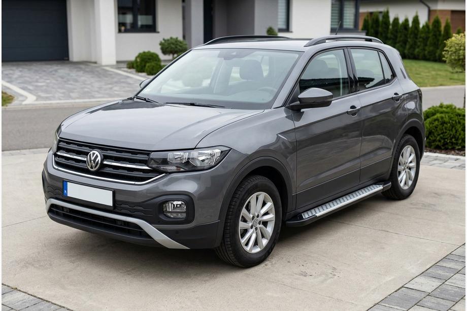 Volkswagen T-Cross 2019- Estribos laterales Allmond Grey (2 uds., aluminio) Foto 1