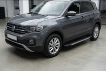 Volkswagen T-Cross 2019- Estribos Laterales Duru (2 uds., Aluminio) foto 1