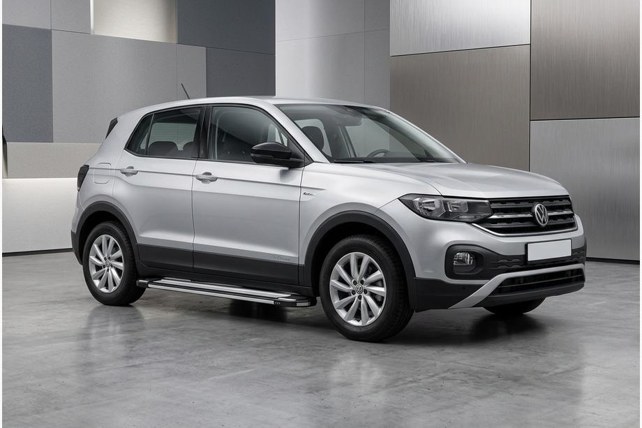 Volkswagen T-Cross 2019- Estribos Laterales Rainbow (2 uds., Aluminio) Image