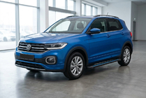 Volkswagen T-Cross 2019- Estribos Laterales Maya Blue (2 uds., Aluminio) foto 1