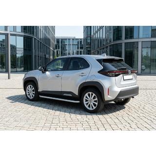 Estribos Laterales Tayga Grey (2 uds., Aluminio) Toyota Yaris/Yaris Cross (XP210) 2020- foto 1