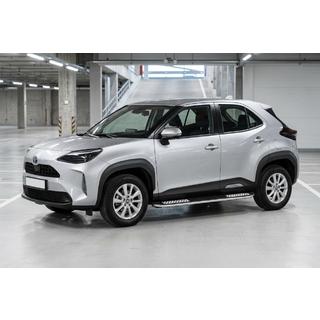 Estribos Laterales Tayga V2 (2 uds., Aluminio) Toyota Yaris/Yaris Cross (XP210) 2020- foto 1