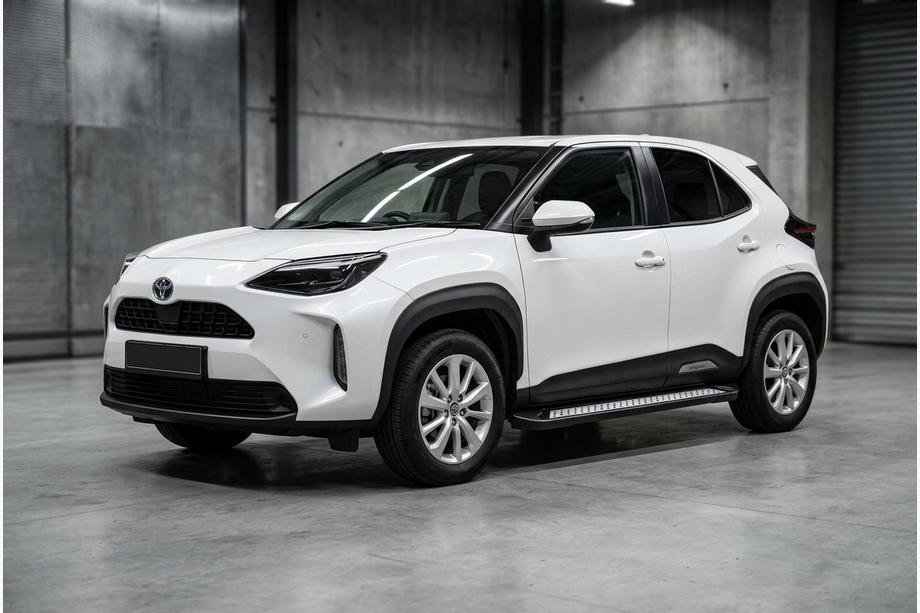 Toyota Yaris/Yaris Cross (XP210) 2020- Estribos Laterales Vision New Black (2 uds., Aluminio) Image