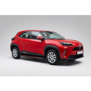 Estribos Laterales Maya Red (2 uds., Aluminio) Toyota Yaris/Yaris Cross (XP210) 2020- foto 1