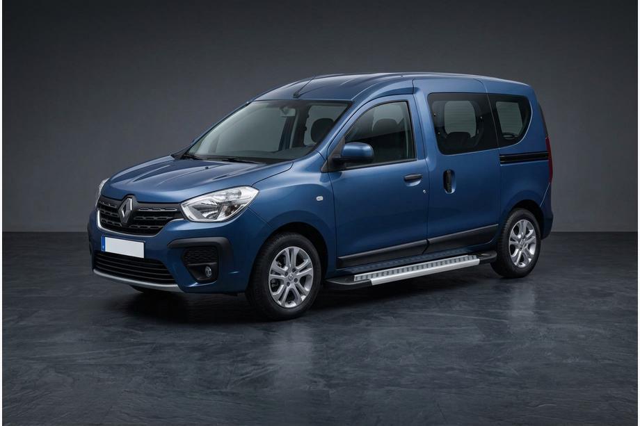 Renault Kangoo/Express 2021- Estribos Laterales New Vision Grey (2 uds., Aluminio) Renault Express desde 2021 Image