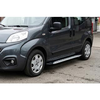 Estribos Laterales Shining V1 (2 uds., Aluminio) Citroen Nemo 2007-2017 foto 1