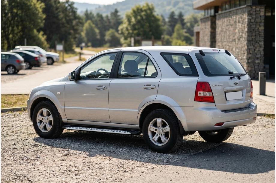 Kia Sorento I BL 2002-2009 Estribos Laterales Shining V1 (2 uds., Aluminio) Foto 1