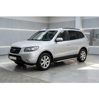 Estribos Laterales Shining V1 (2 uds., Aluminio) Hyundai Santa Fe 2 2006-2012 foto 1
