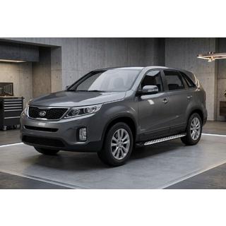 Estribos Laterales Shining V1 (2 uds., Aluminio) Kia Sorento II XM 2009-2014 foto 1