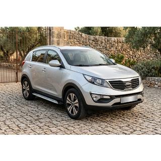 Estribos Laterales Shining V1 (2 uds., Aluminio) Kia Sportage 2010-2015 foto 1