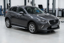 Mazda CX-3 2015- Estribos Laterales Shining V1 (2 uds., Aluminio) foto 1