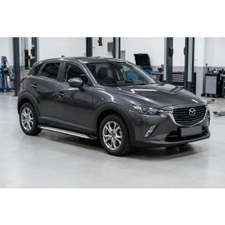 Estribos Laterales Shining V1 (2 uds., Aluminio) Mazda CX-3 2015- foto 1