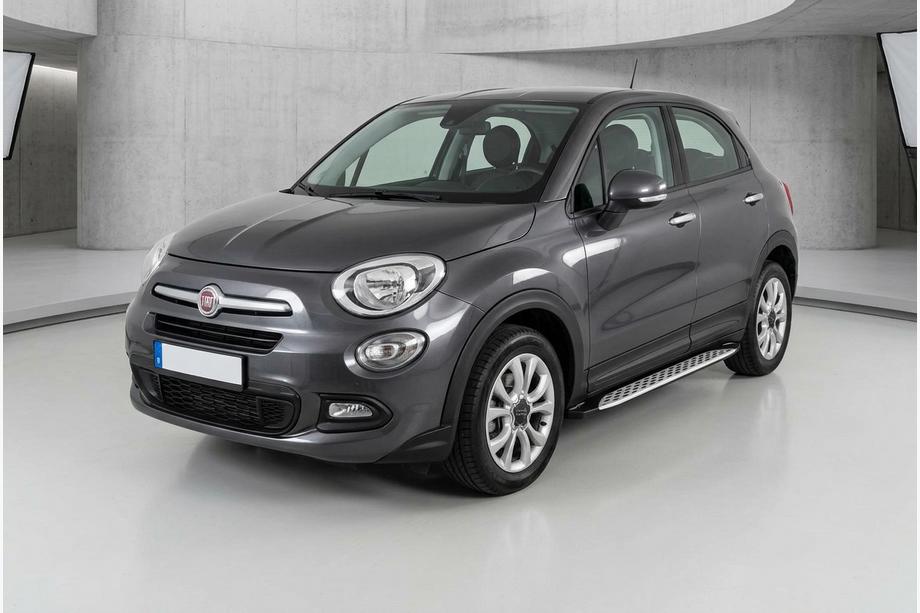 Fiat 500X 2014-2024 Estribos Laterales Shining V1 (2 uds., Aluminio) Image