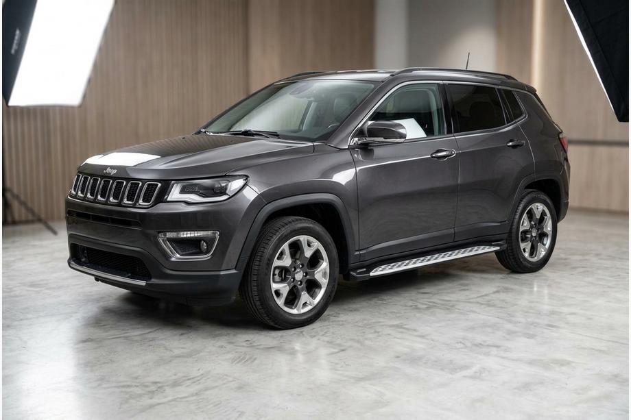 Jeep Compass 2016- Estribos Laterales Shining V1 (2 uds., Aluminio) Image