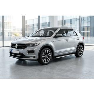 Estribos Laterales Shining V1 (2 uds., Aluminio) Volkswagen T-Roc 2017-2025 foto 1
