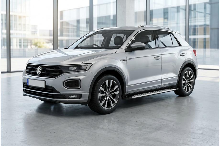 Volkswagen T-Roc 2017-2025 Estribos Laterales Shining V1 (2 uds., Aluminio) Foto 1
