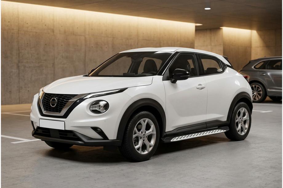 Nissan Juke 2020- Estribos Laterales Shining V1 (2 uds., Aluminio) Image